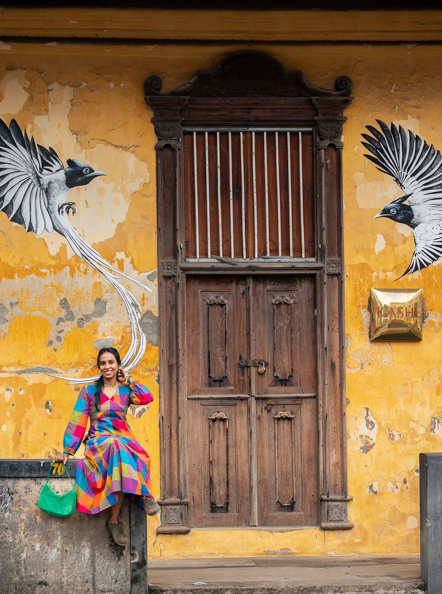 Multicolour Checks kurti for women XS to 4XL - Ariyaa